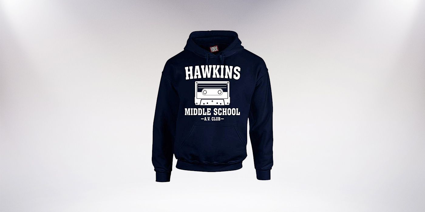 fresh tees Hawkins Middle School Hoodie