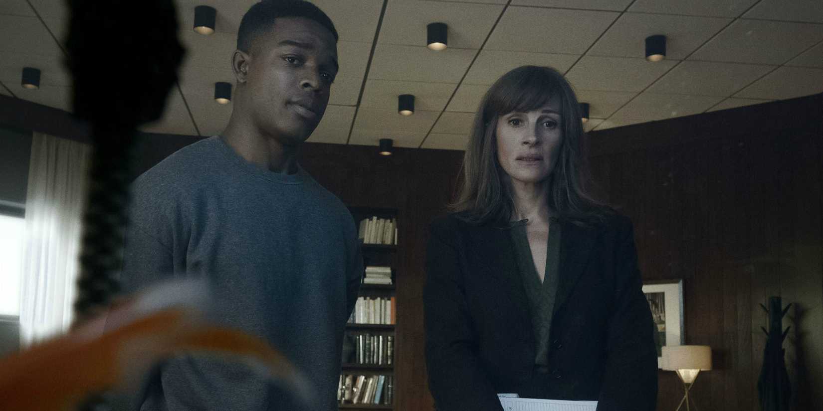Stephen James and Julia Roberts in Homecoming