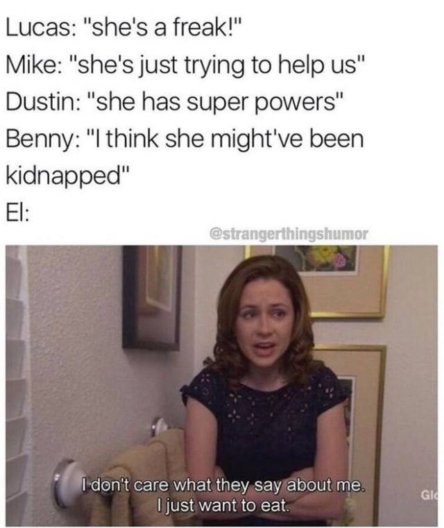 Stranger Things 10 Hilarious Eleven Memes That Will Make You Lol Stranger Things 10 Hilarious Eleven Memes That Will Make You Lol