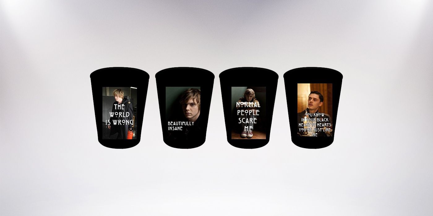 American Horror Story Shot Glasses