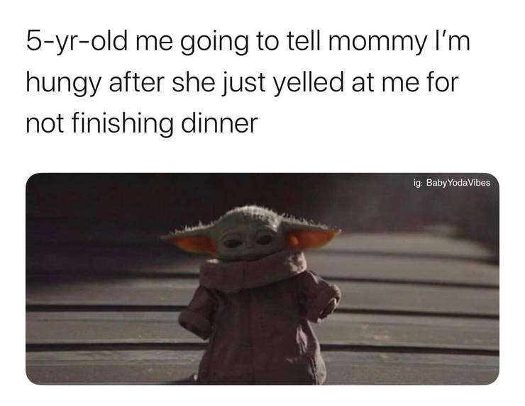 10 Most Relatable Baby Yoda Memes That Throw Us Back To Our Childhood