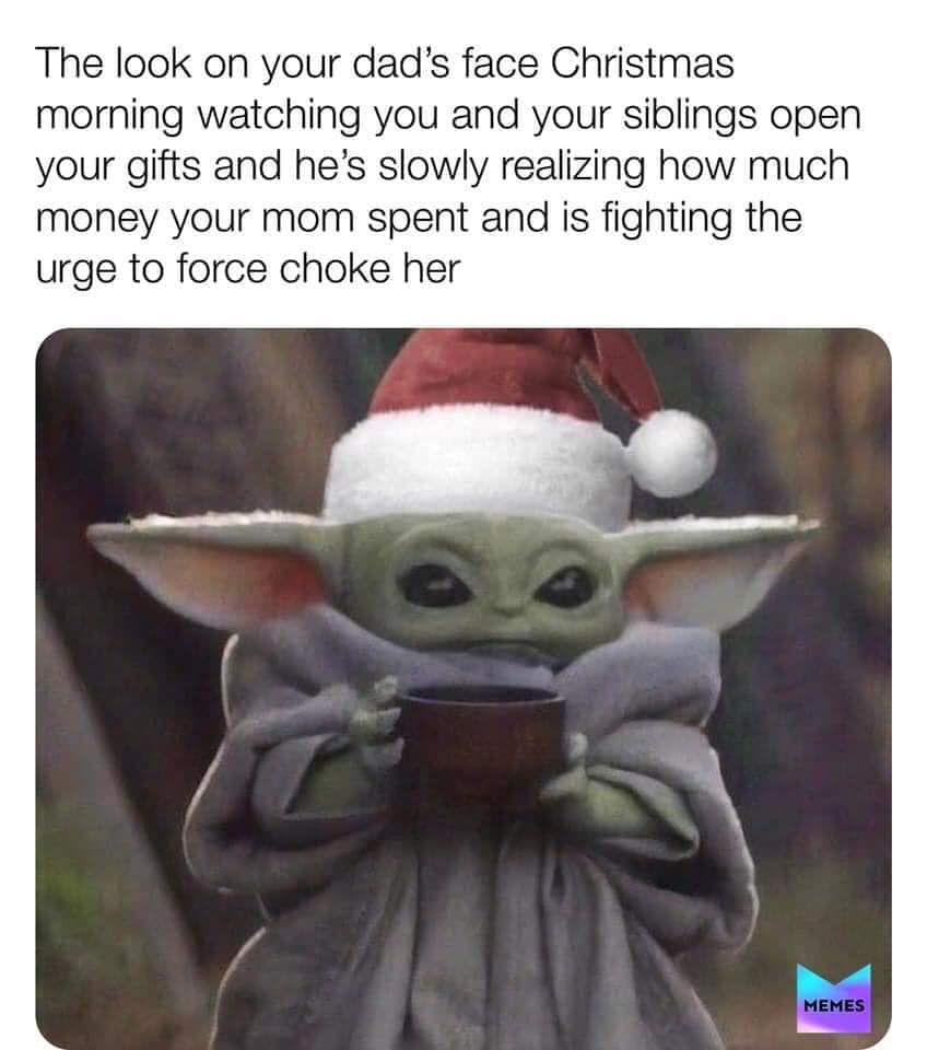 Baby Yoda Choke Me Daddy Meme | Meme Baby
