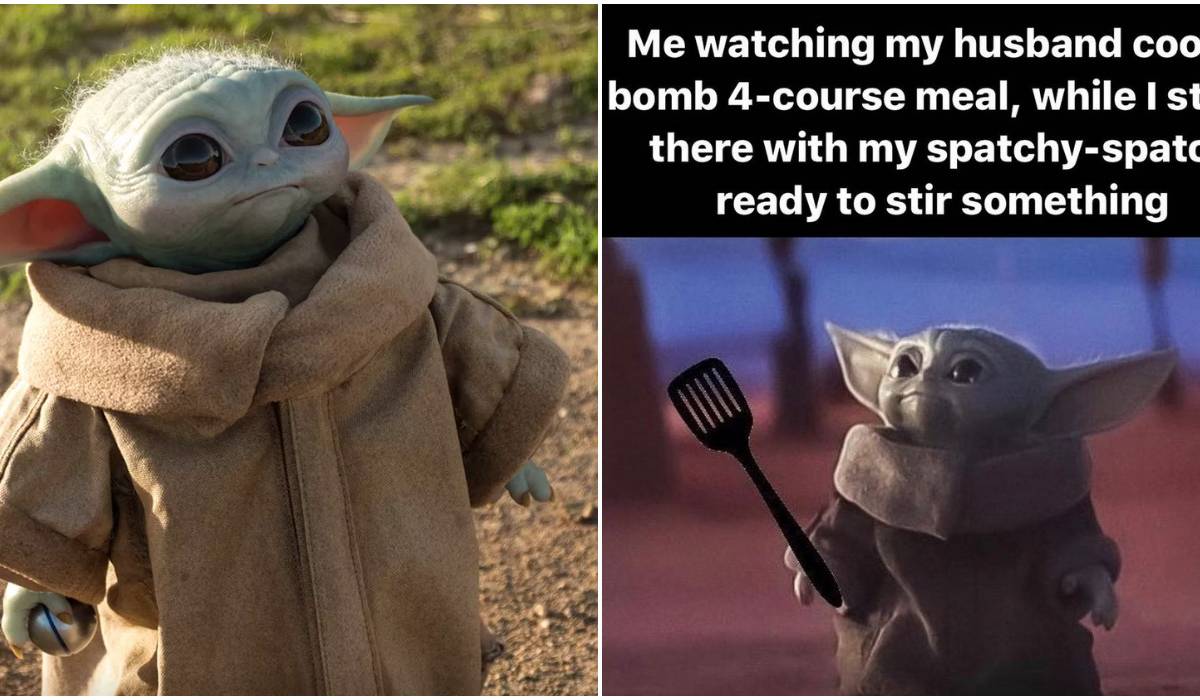15 Funniest Baby Yoda \, image size:1200x700