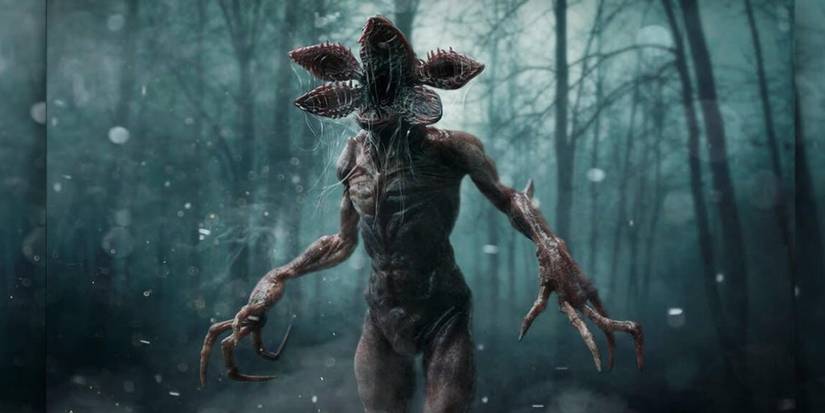 Concept art of the Demogorgon from Stranger Things