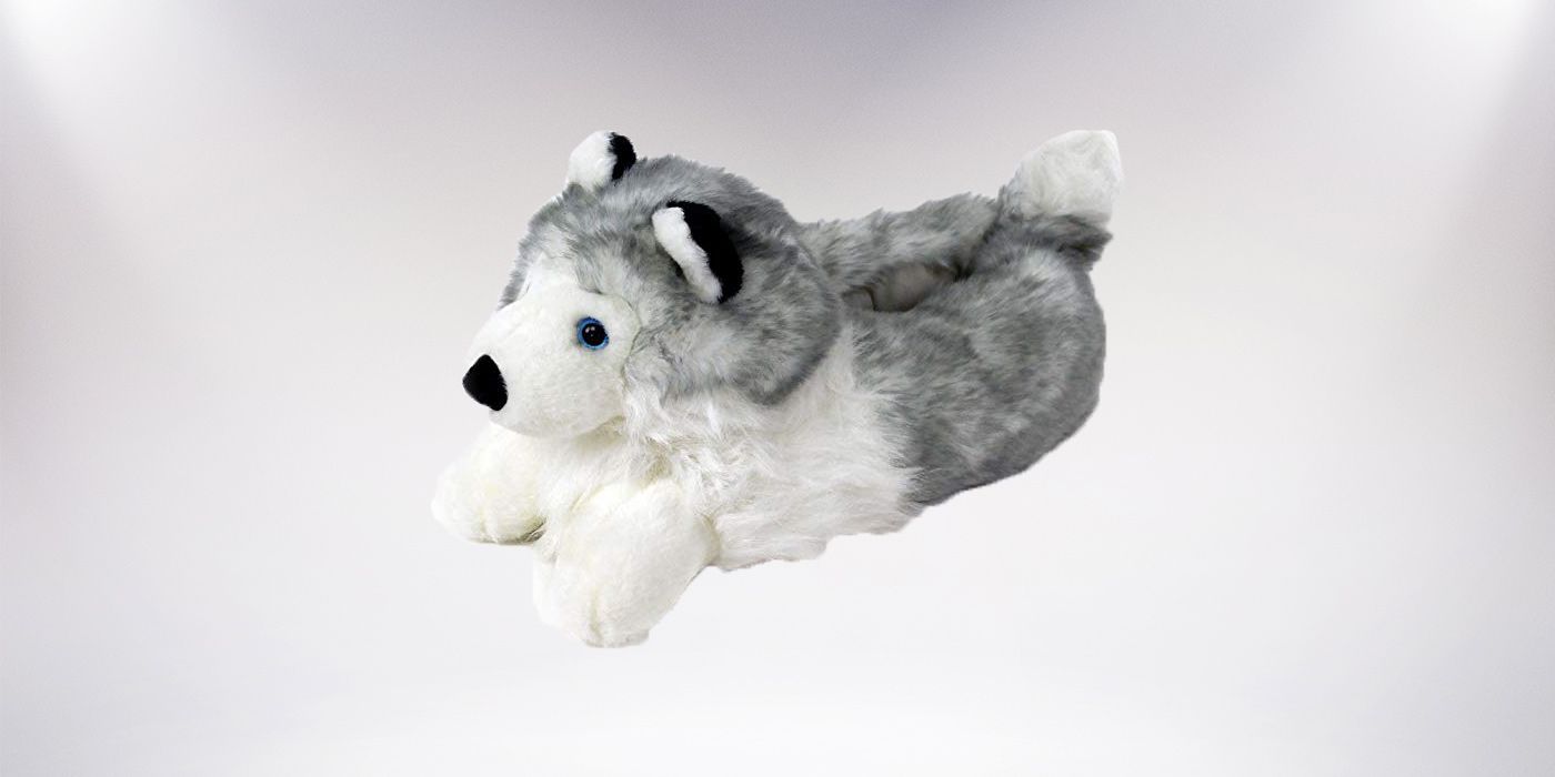 Husky slippers hot sale from friends