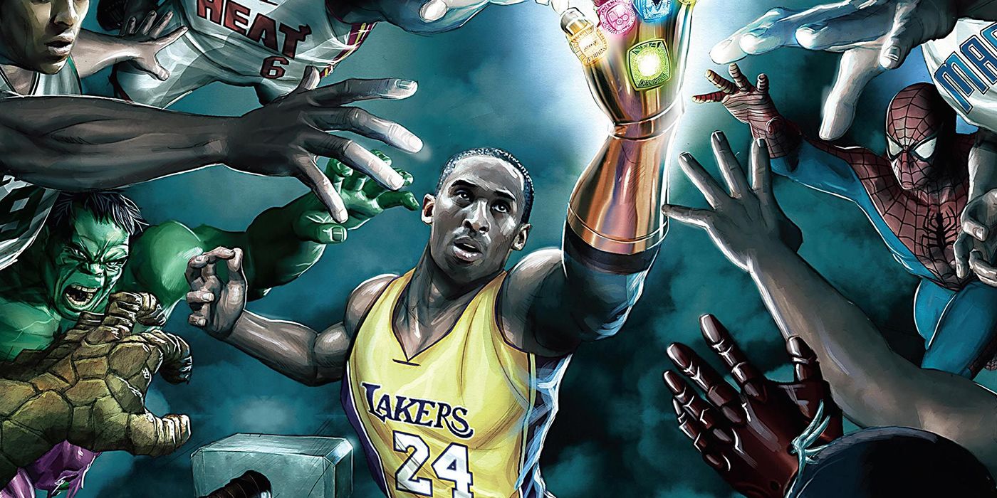 Marvel Gave Kobe Bryant The Infinity Gauntlet & Made NBA Star Iron Man