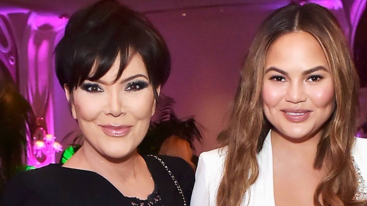 Kris Jenner & Chrissy Teigen Adopt Puppies from Same Litter