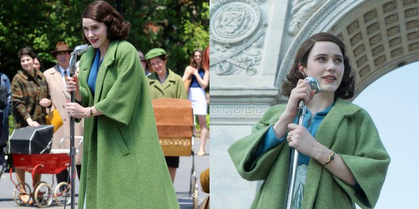 mrs maisel green dress Mrs. Maisel Dress – Ballin's LTD main image 0