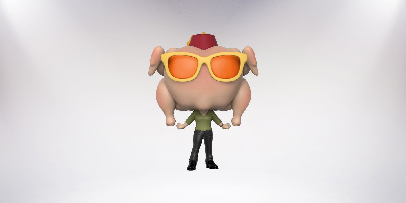 Monica Geller Turkey Head Funko POP