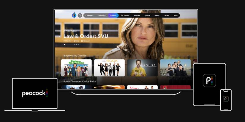 Peacock TV on multiple devices