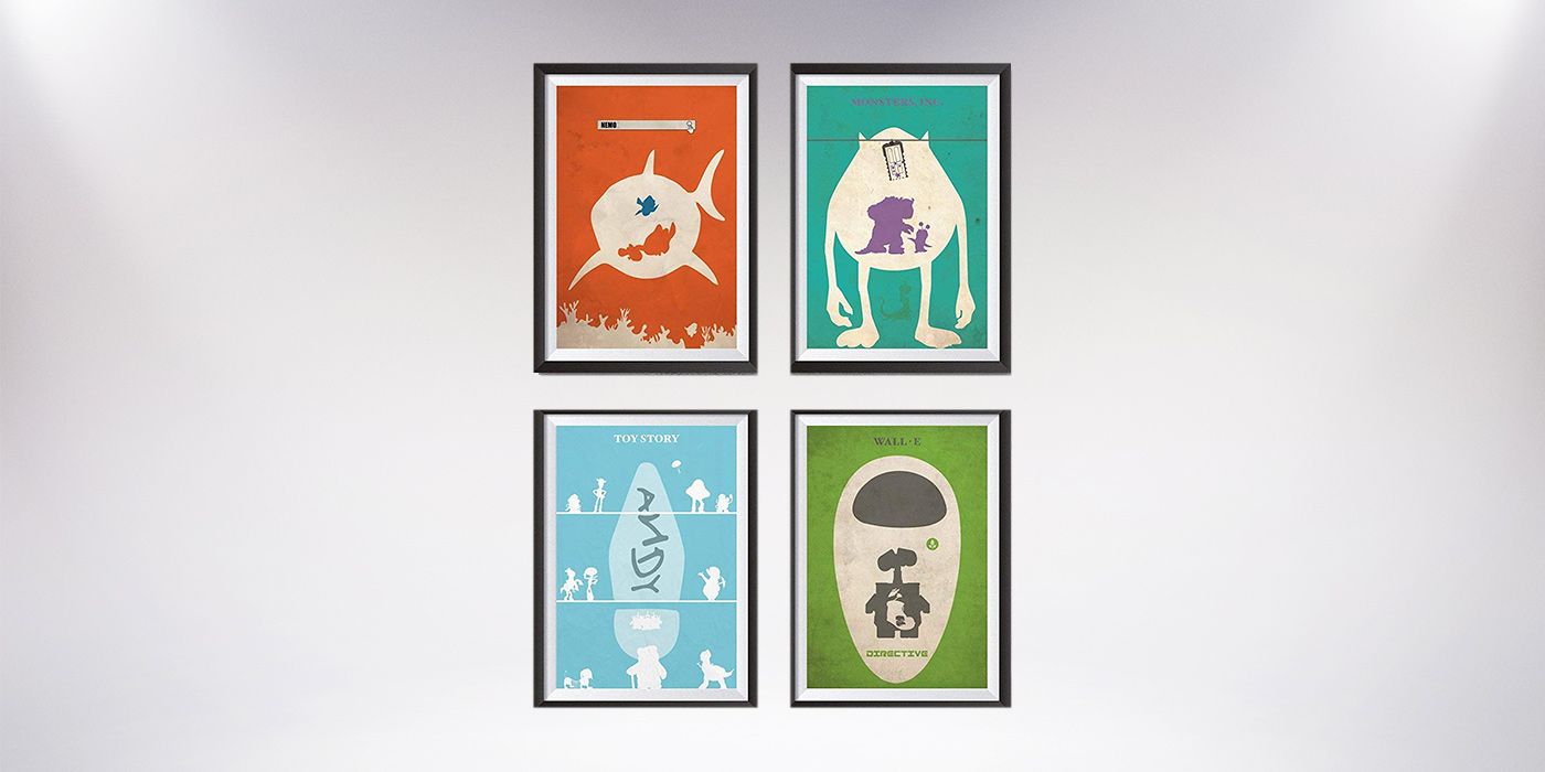 Pixar Poster Set