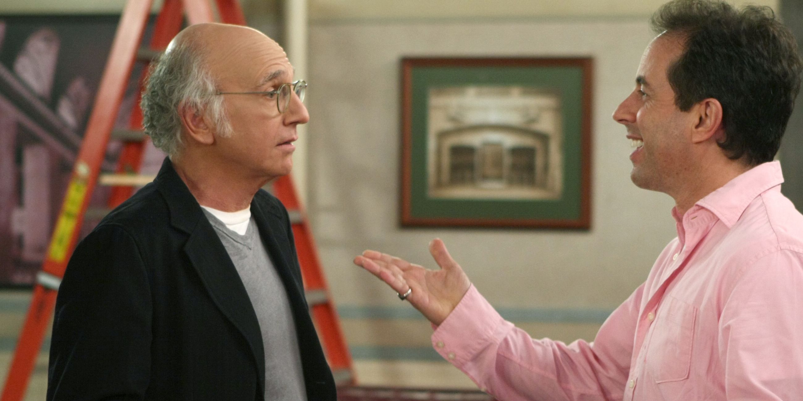 Larry David's New HBO Comedy Series: First Look Features Jerry Seinfeld Reunion image