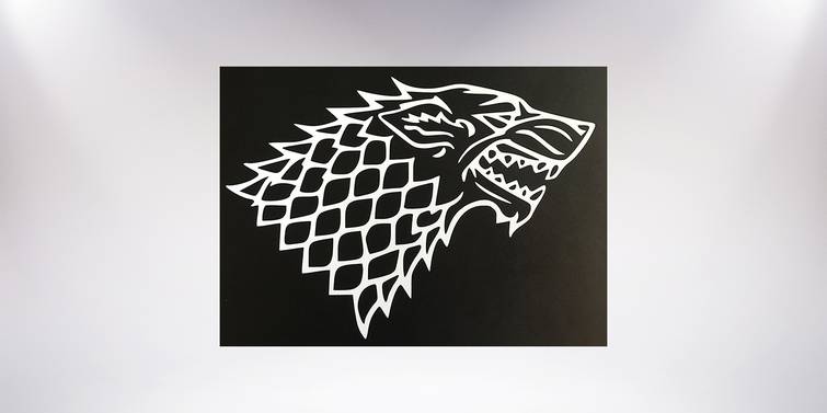 Stark Signature Sticker Game of Thrones: House Stark Deals As Shocking As The Red Wedding