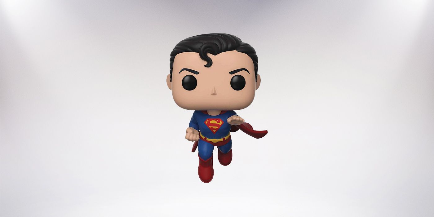 flying superman funko pop