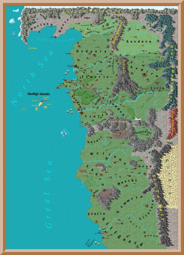 Netflix Witcher Map The Witcher's World Map, Countries & Politics Explained
