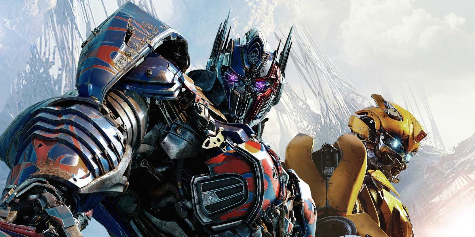 Optimus Prime and Bumblebee in Transformers The Last Knight