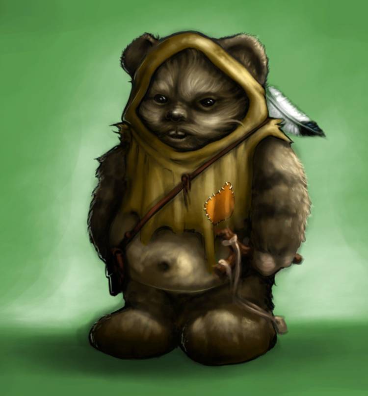 10 Fan Versions Of Chonky Star Wars Characters That Are Too Adorable