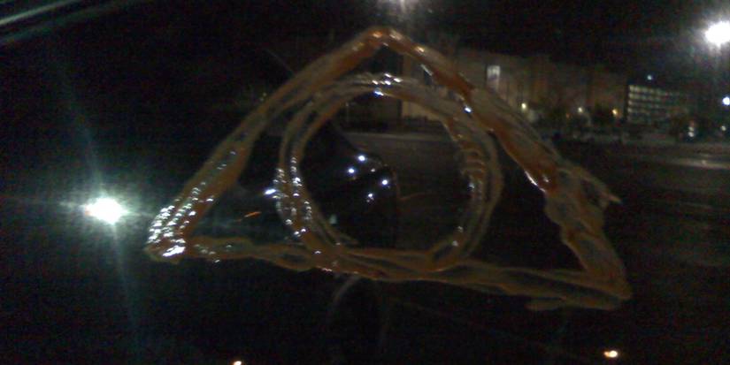 Paranormal Activity: Thaumaturgic Triangle With Circle Inside Meaning