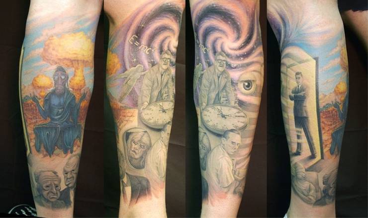 10 Tattoos Inspired By The Twilight Zone Screenrant