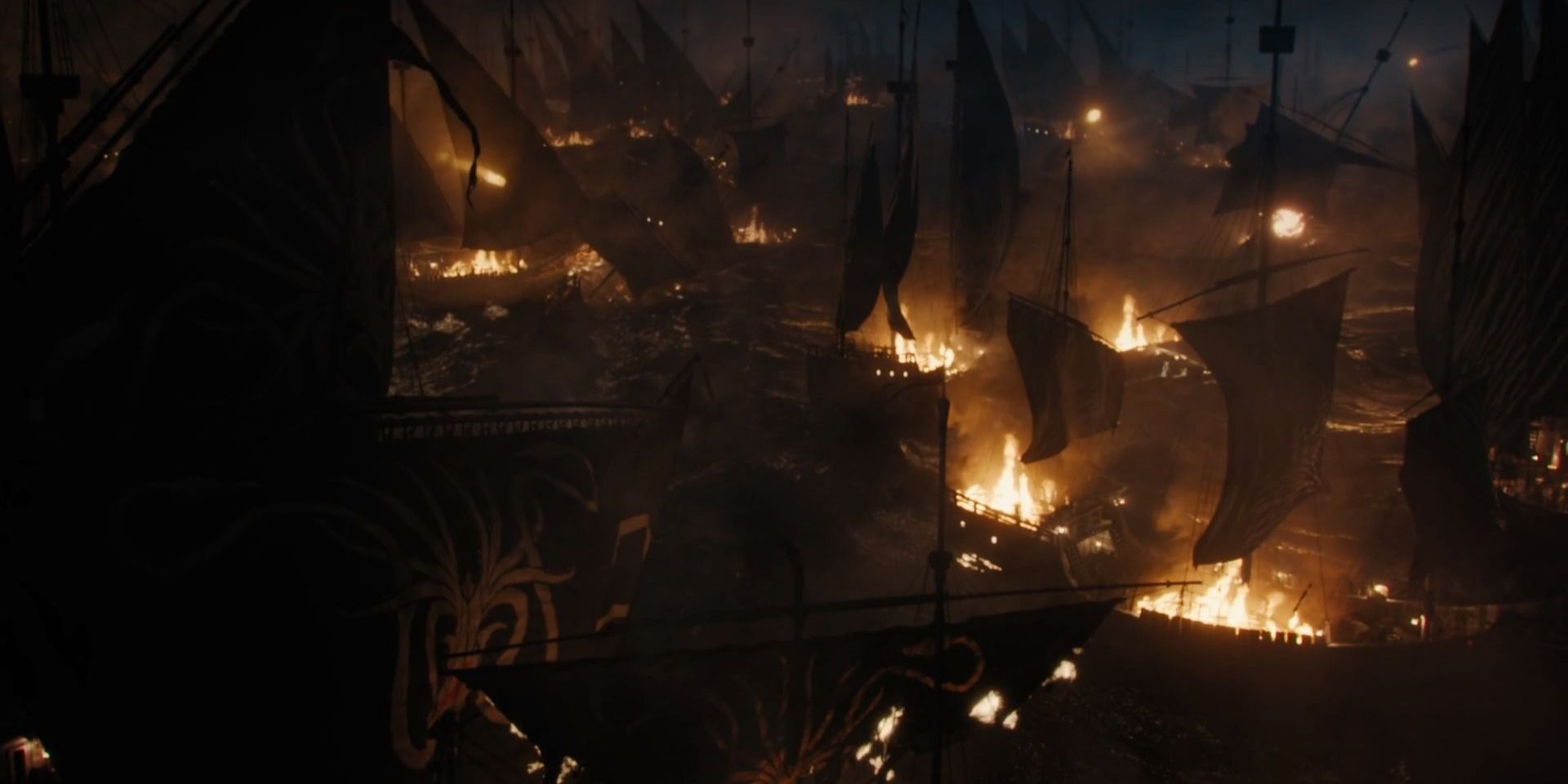 Attacco alla flotta Targaryen da parte di Euron Greyjoy