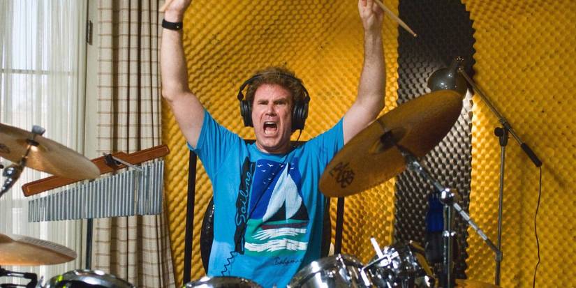 How did John C. Reilly’s drumming compare with Will Ferrell’s performance?