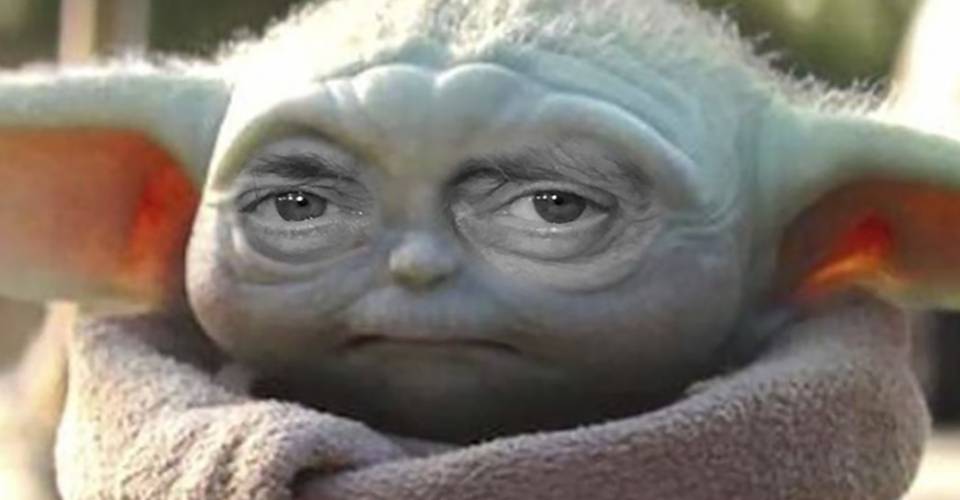 Baby Yoda Eyes Movie Wallpaper