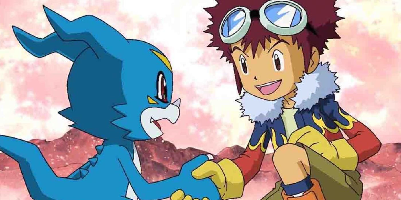 Davis and Veemon as seen in Digimon Adventure 02