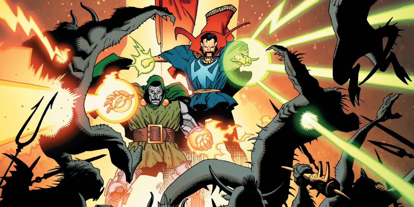 Doctor Strange and Doctor Doom