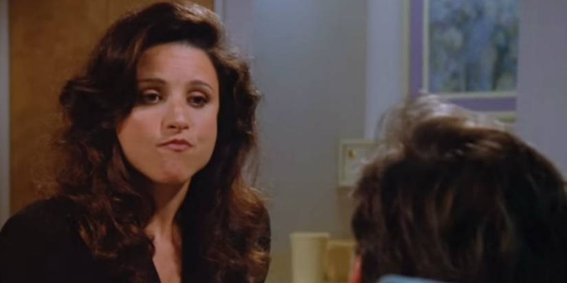 elaine in the seinfeld episode "the oppsoite"