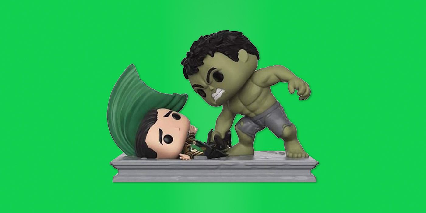 Hulk Smashing Loki Funko POP
