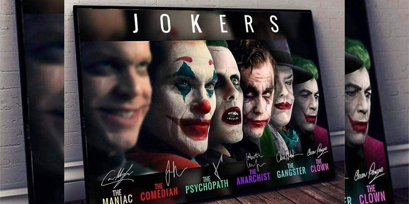All LiveAction Jokers Unite In Awesome FanMade Poster