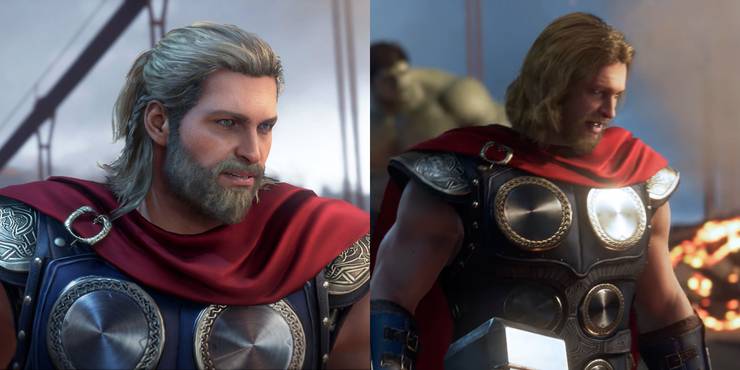 Marvel S Avengers Improved Character Model Redesigns Compared