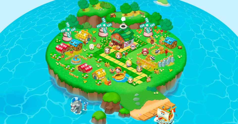 One Piece Mobile Puzzle Game One Piece Bon Bon Journey Announced One Piece Mobile Puzzle Game One Piece Bon Bon Journey Announced