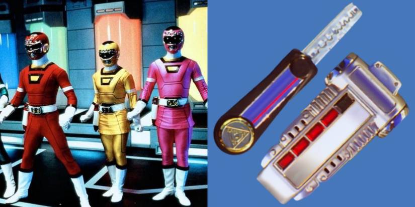 Top 10 Old School Power Ranger Morphers, Ranked By Power