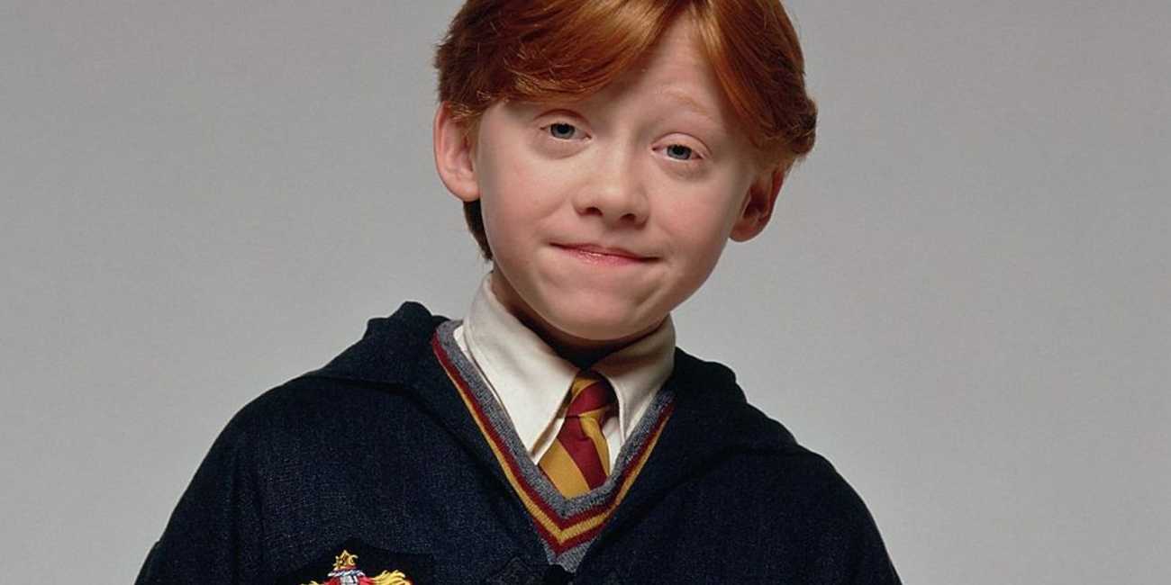 Ron-Weasley How Old The Harry Potter Cast Was Compared To Their Characters