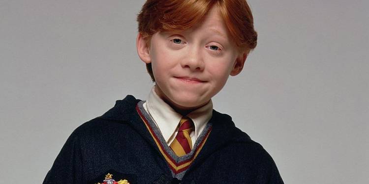 Ron-Weasley How Old The Harry Potter Cast Was Compared To Their Characters