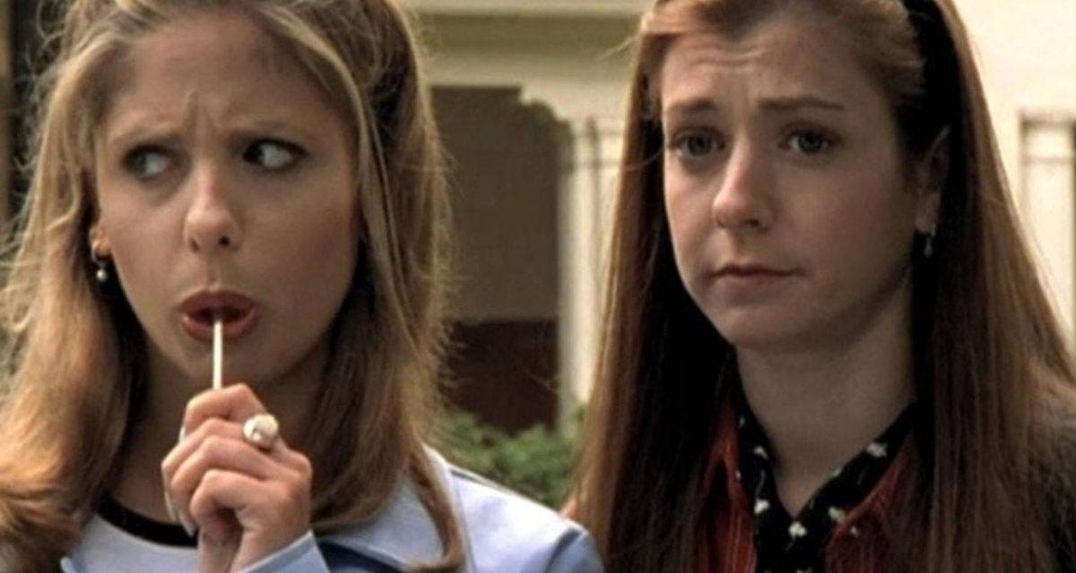 does alyson hannigan smoke cigarettes speaking with Harvey Fierstein's voice Alyson Hannigan | Live Action