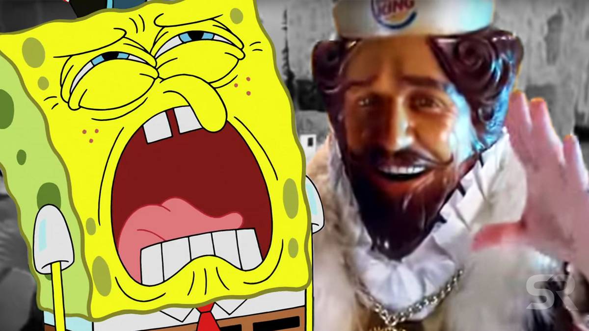 Spongebob Verdwaald In De Tijd Burger King