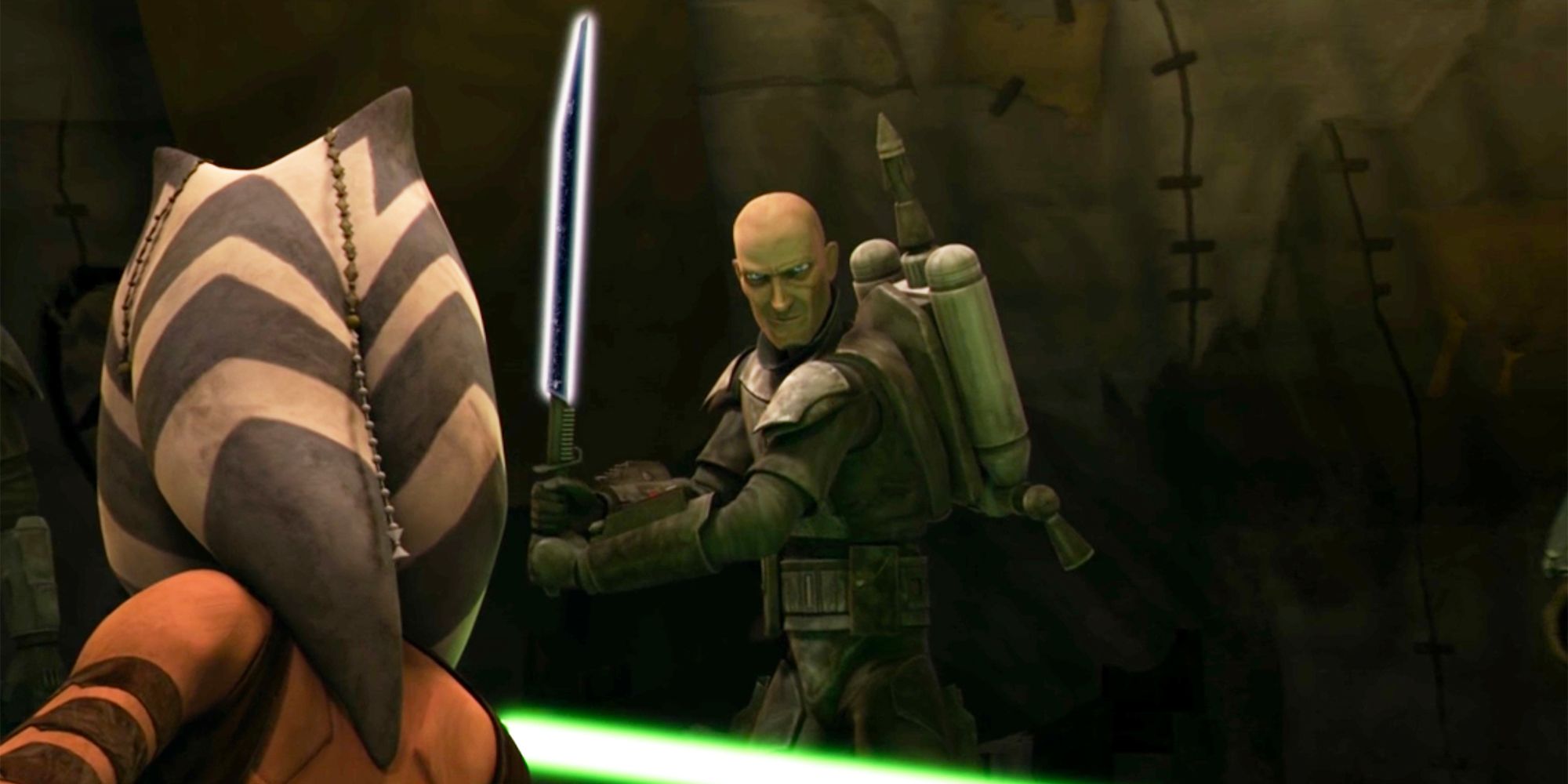 The Mandalorian All the Clone Wars and Rebels Episodes With the Darksaber.