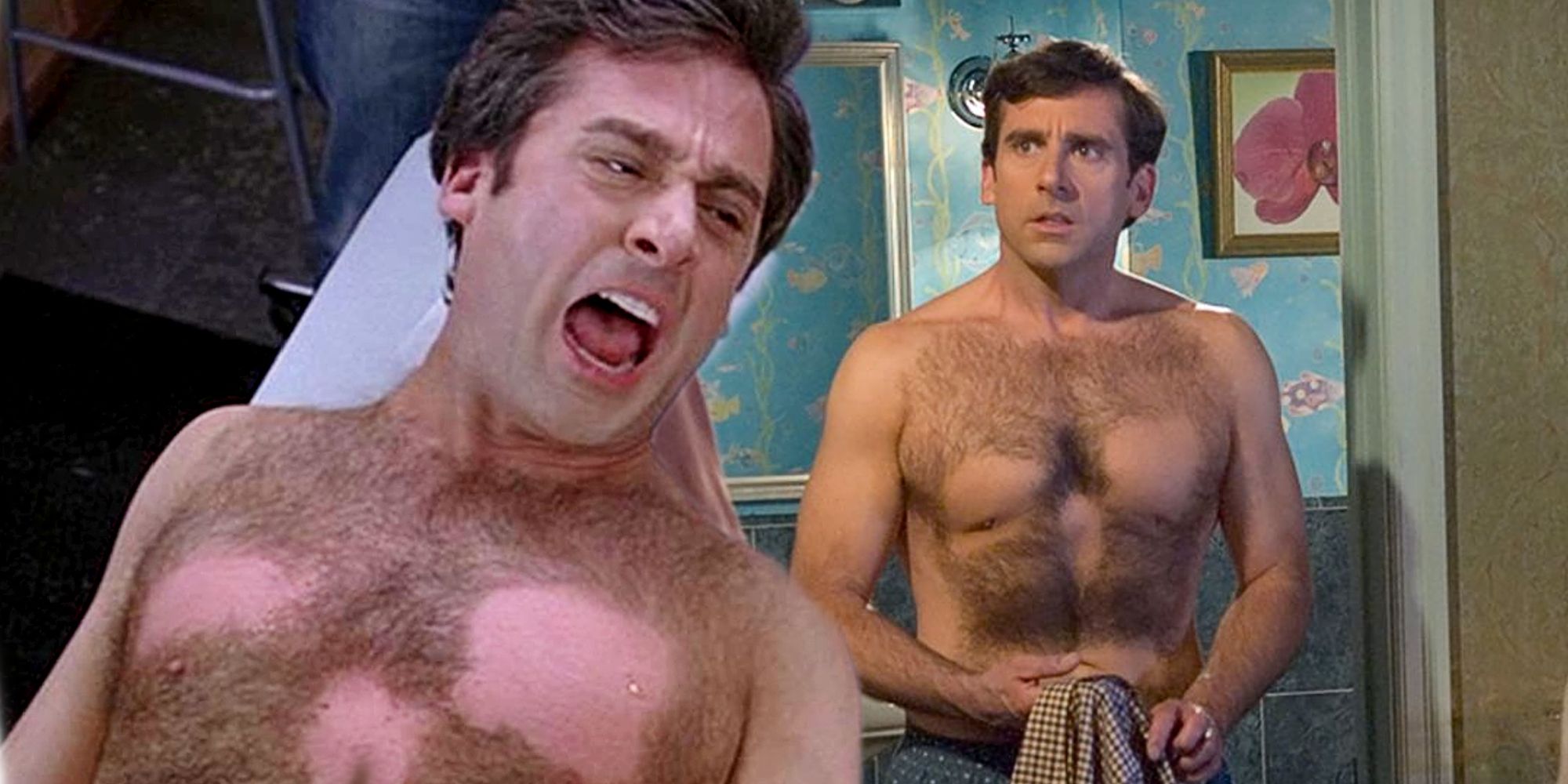 Steve Carell’s 40-Year-Old Virgin Waxing Scene Was Painfully Real. 
