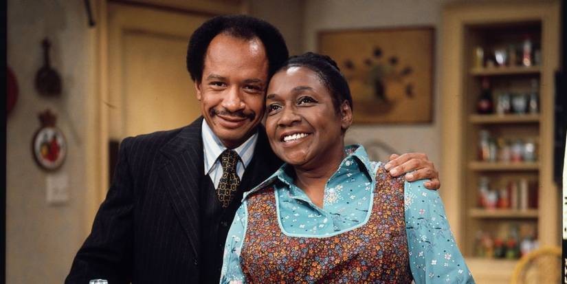 Sherman Hemsley como George Jefferson e Isabel Sanford como Louise