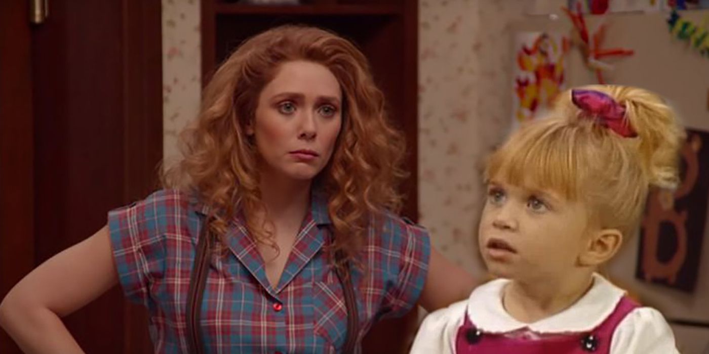 Wandavision Brought Back Full House Memories For Elizabeth Olsen