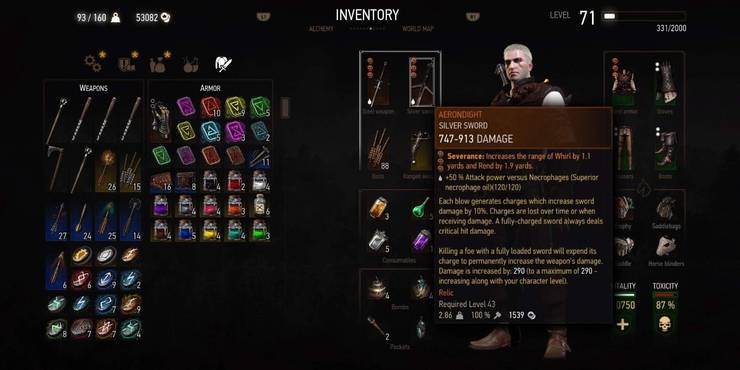 The Witcher 3 The Best Sword In The Game How To Get It