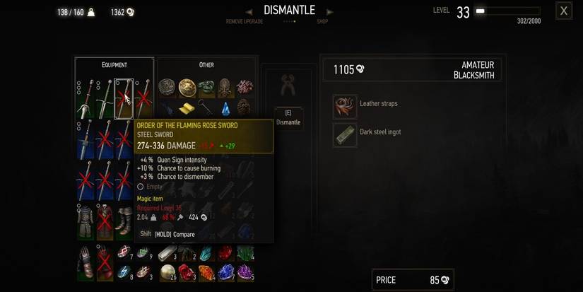 Witcher 3: Understanding the Crafting System