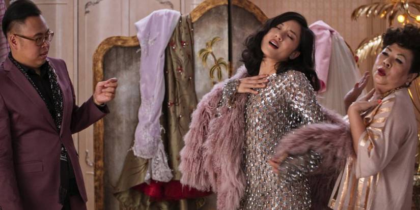 astrid pink dress crazy rich asians Crazy Rich Asians