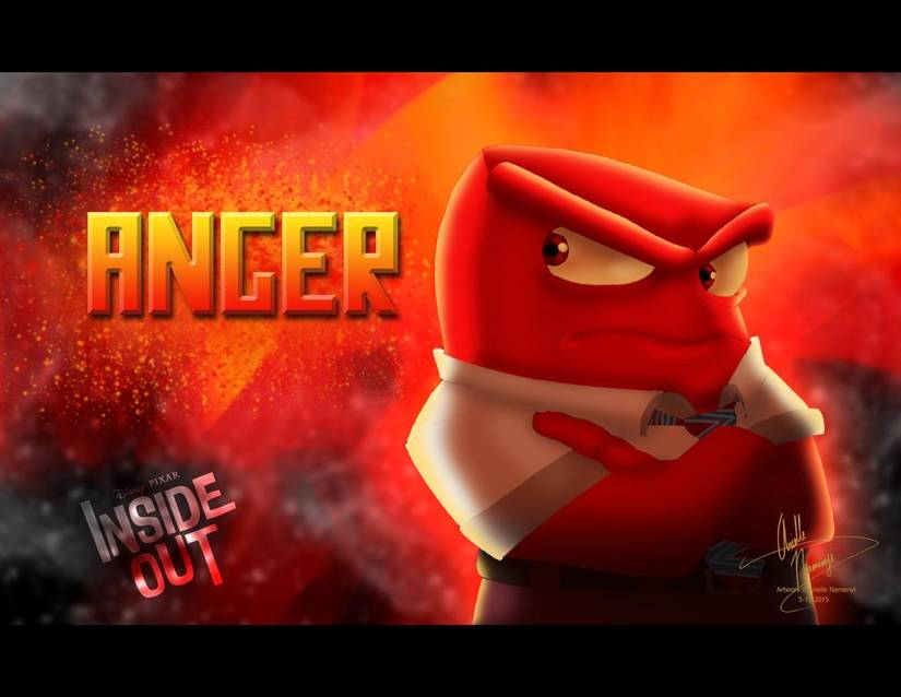 Isideout Rage 10 Pieces Of Inside Out Fan Art That Make Us Feel