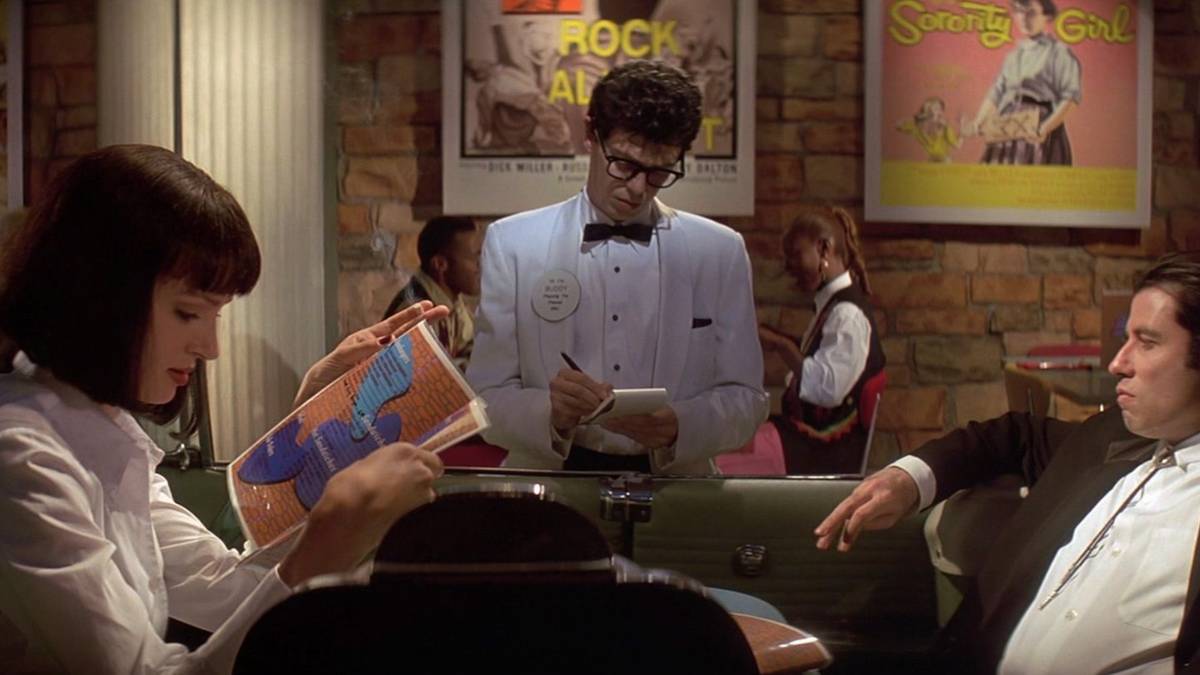 Pulp Fiction: Read The Jack Rabbit Slims Menu