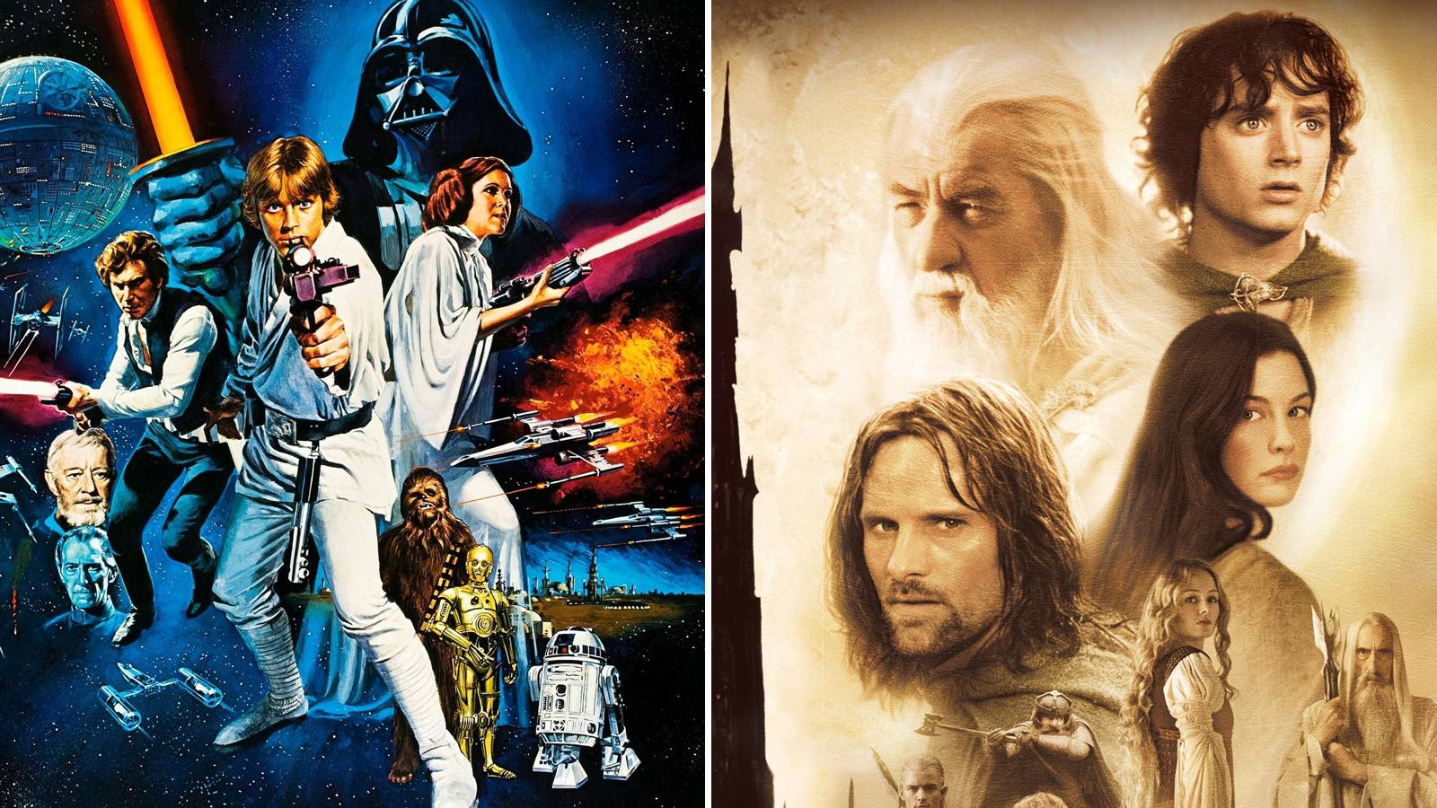 Star Wars Vs Lord Of The Rings 10 Best Movies,