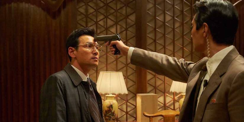 the spy gone north hwang jung-min gun to head south korean movie