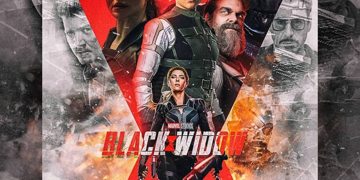 Black Widow's MCU Connections To Iron Man & Hawkeye Feature In Fan Poster